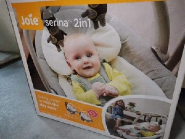 Gebrauchte aber wie Neu JOIE Serina 2in1 Elektrische Babyschaukel  coler:Grey - 1